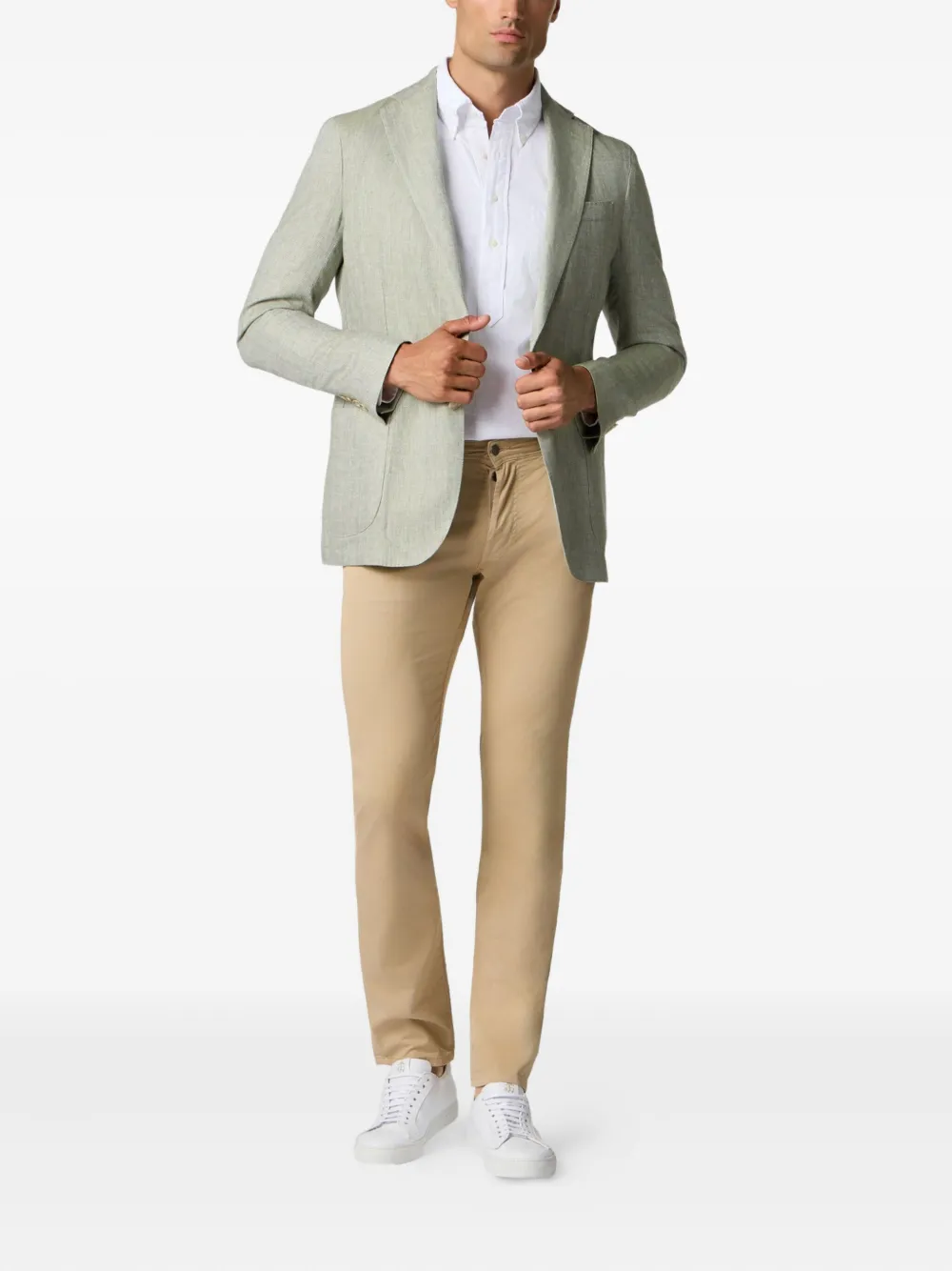 Brooks Brothers herringbone linen blazer | Blazers | Image 2