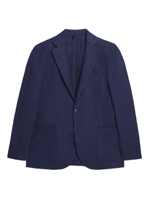 Brooks Brothers linen two-button blazer