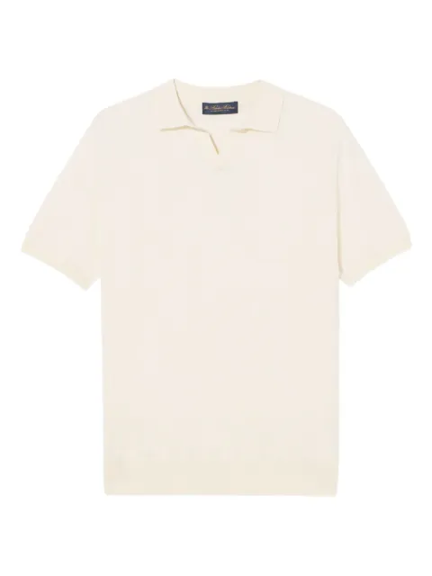 Brooks Brothers Polo in cotone biologico e lino