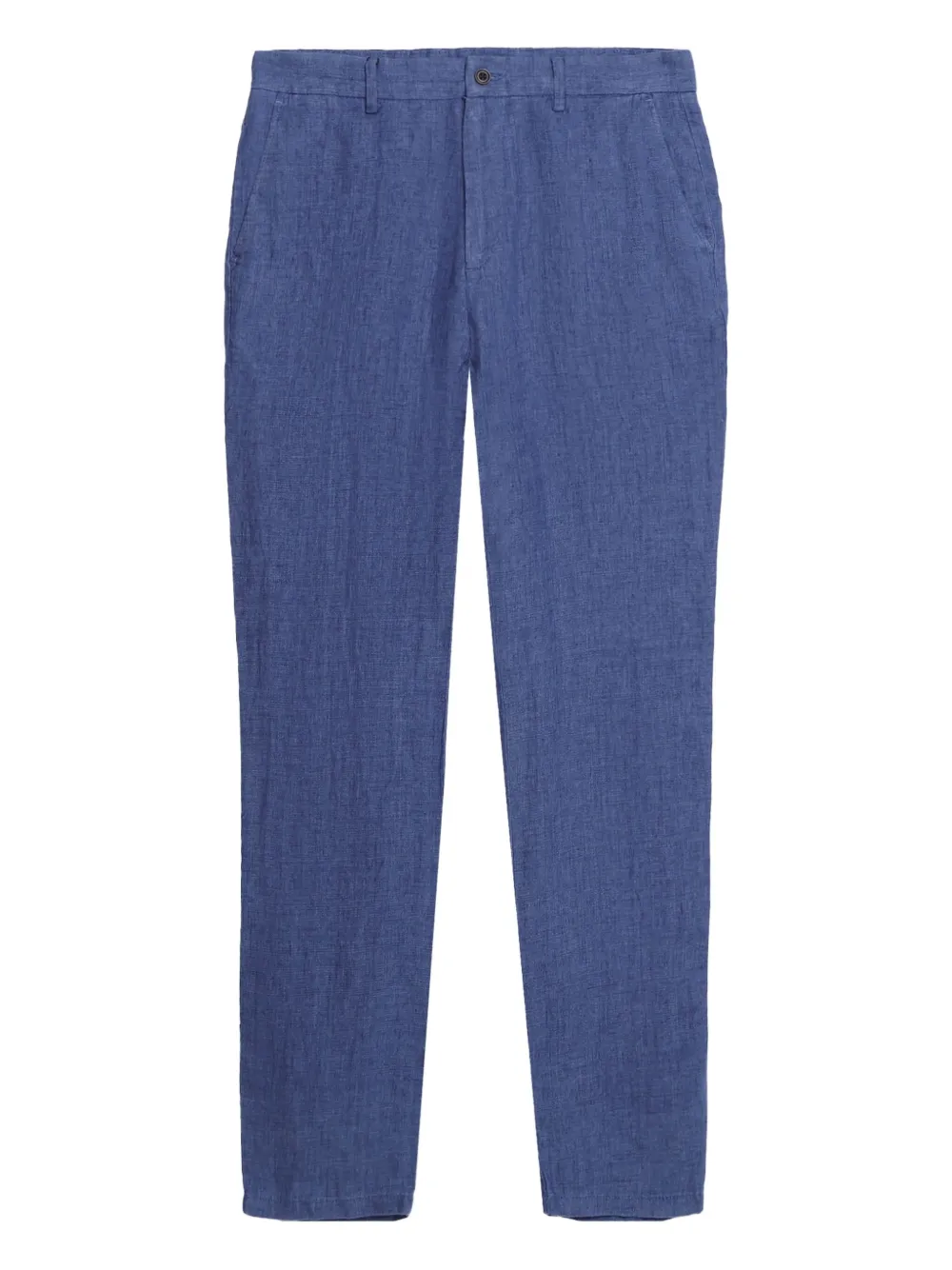 Brooks Brothers textured linen trousers | Blue | Image 1