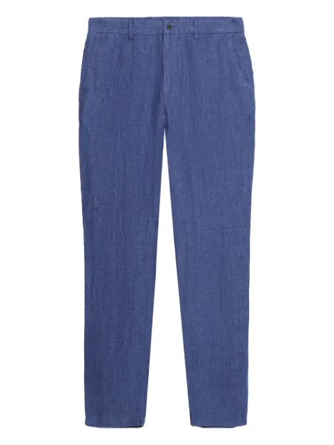 Brooks Brothers textured linen trousers