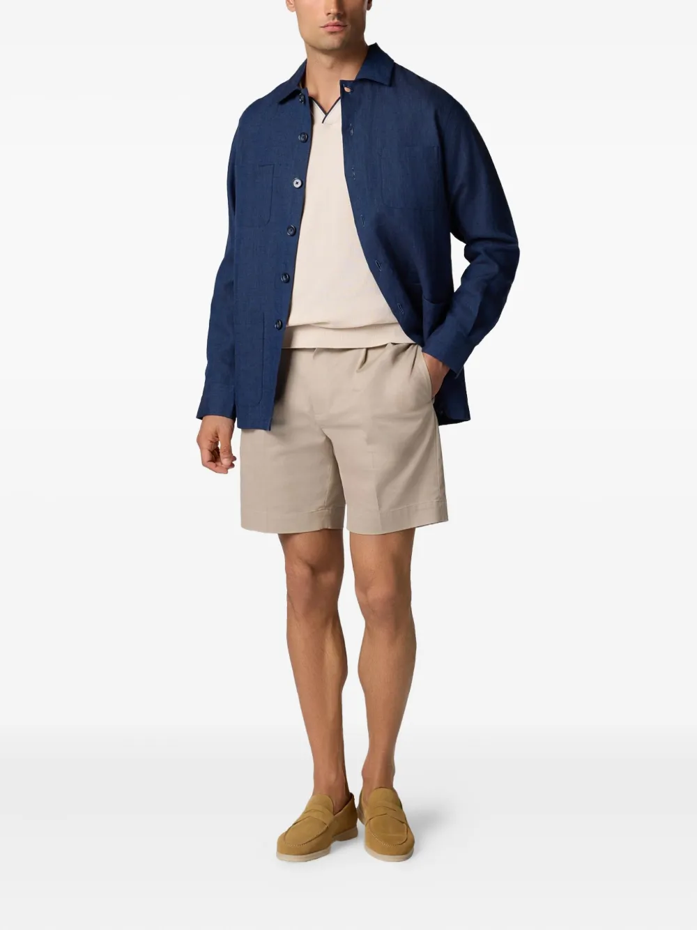 Brooks Brothers Katoenen T-shirt Beige