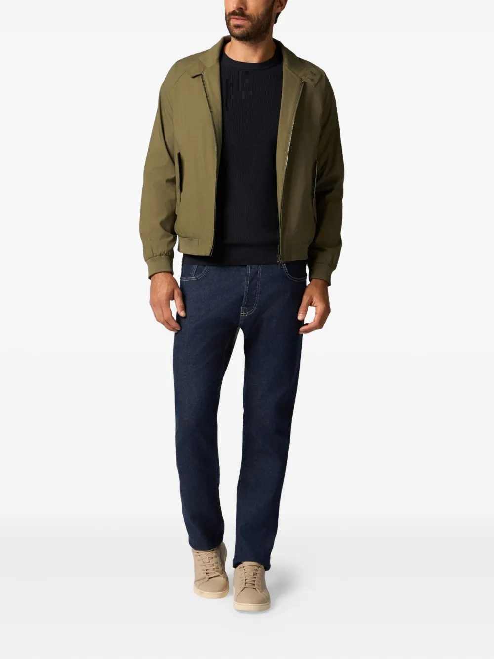  Brooks Brothers Giacca Con Ricamo - Verde 