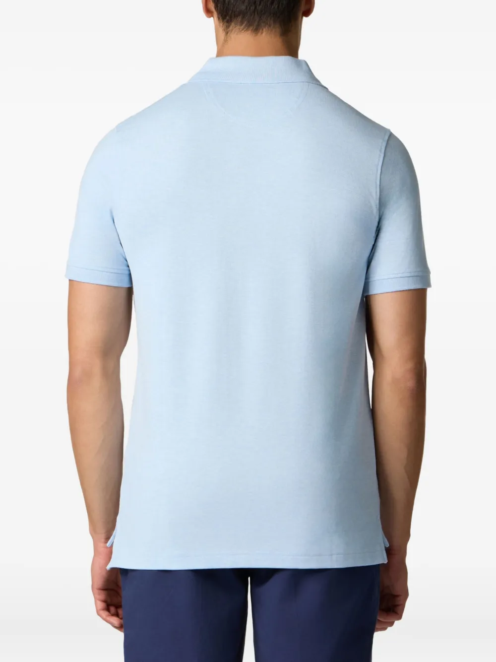 Brooks Brothers Poloshirt met geborduurd logo Blauw