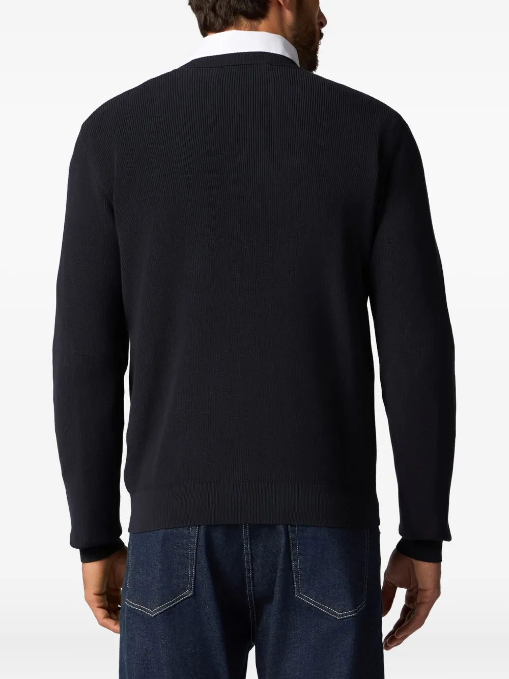 Brooks Brothers Jersey sweater Blauw
