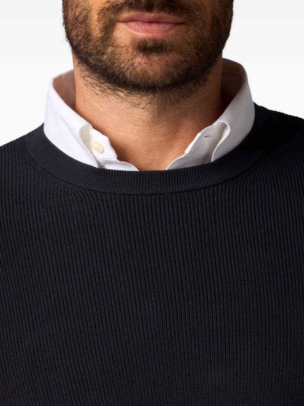 Brooks Brothers Jersey sweater Blauw