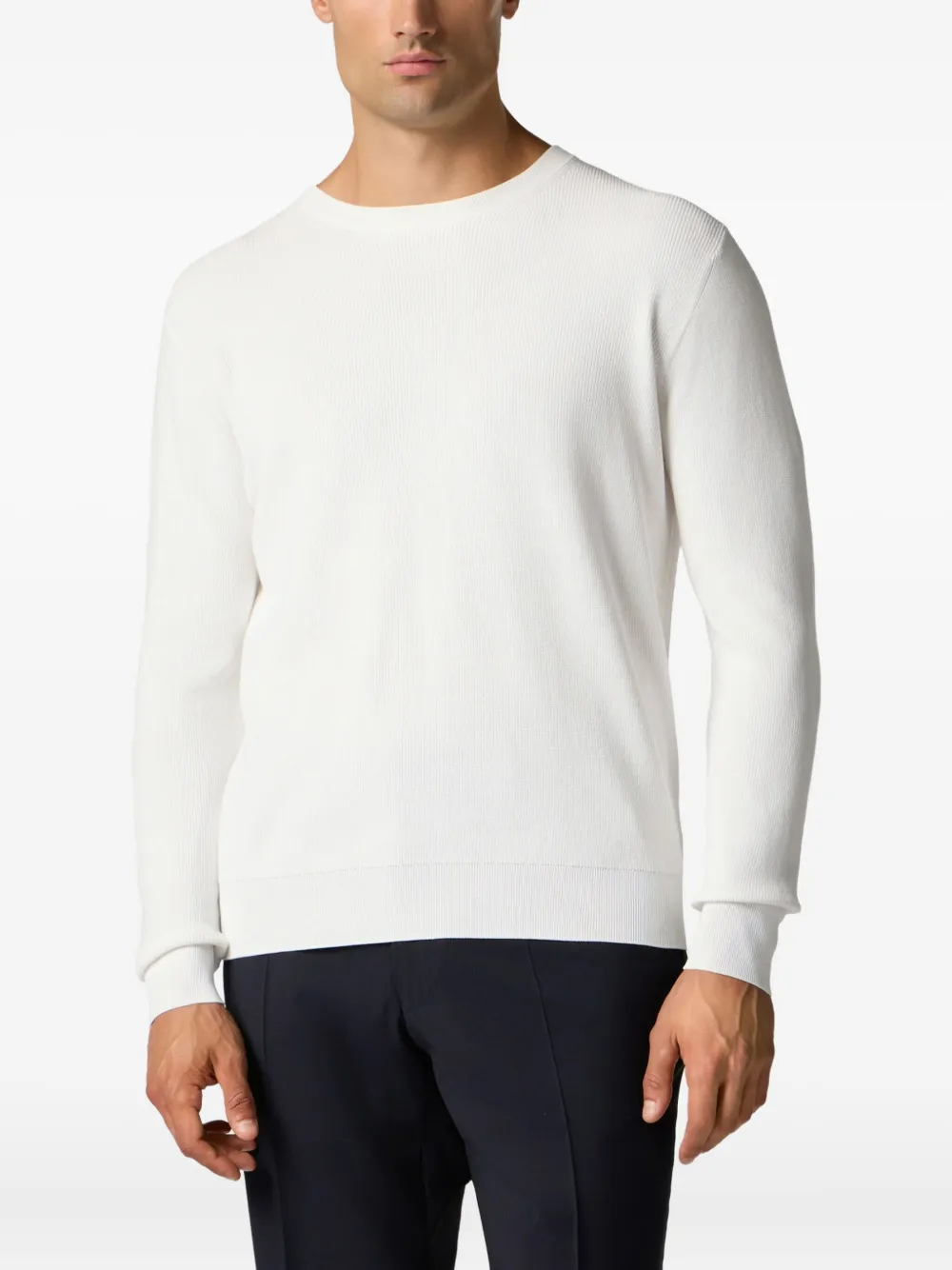 Brooks Brothers Jersey sweater Wit
