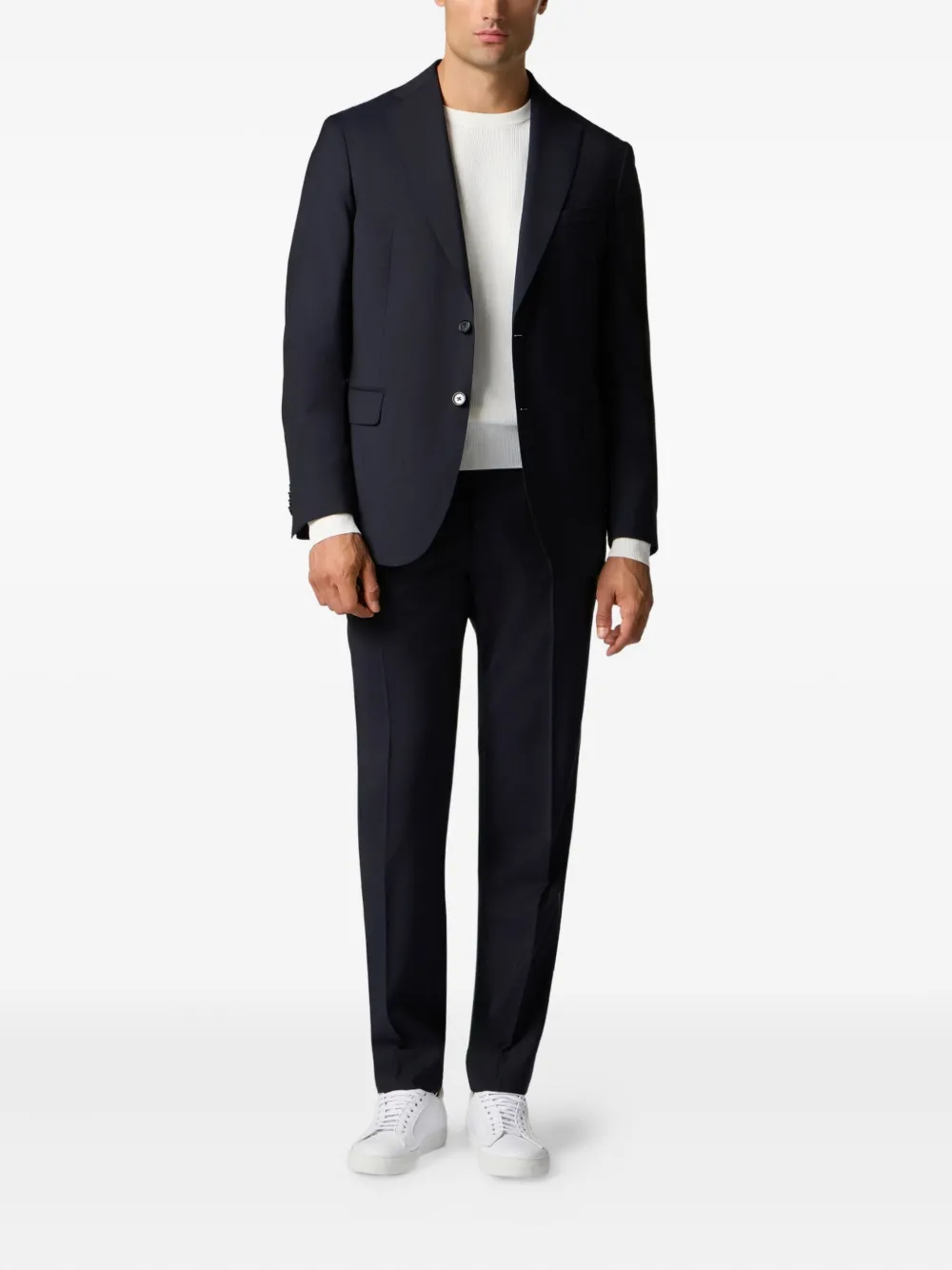Brooks Brothers Blazer van scheerwol Blauw