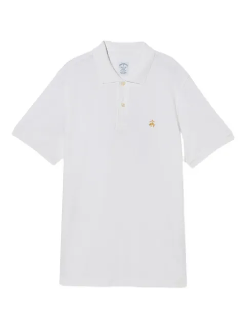Brooks Brothers logo-embroidered polo shirt