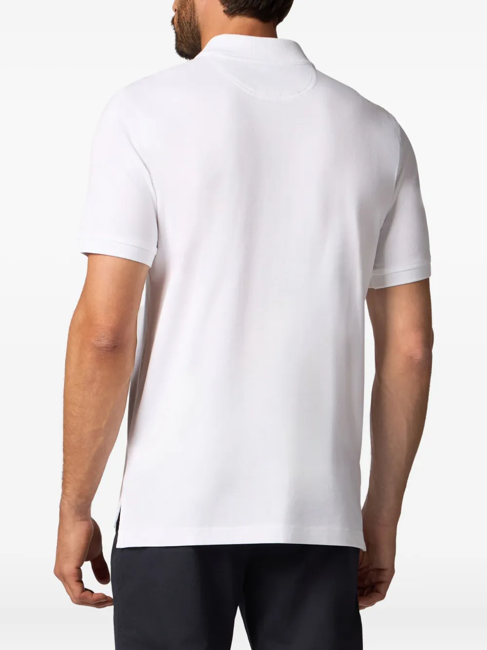 Brooks Brothers Poloshirt met geborduurd logo Wit