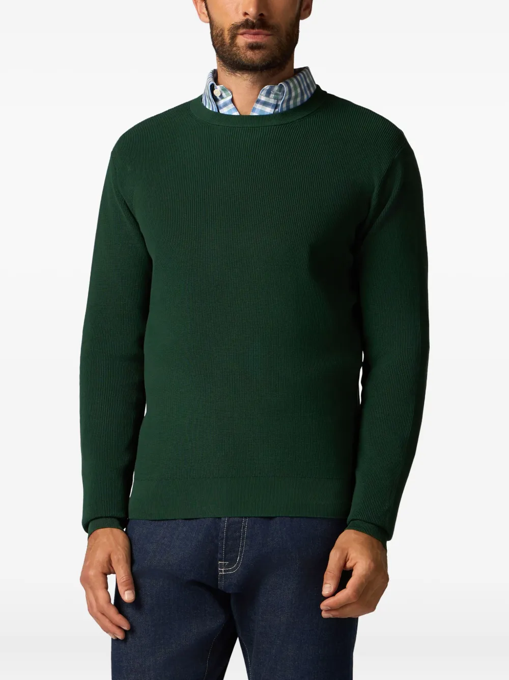 Brooks Brothers Katoenen trui Groen