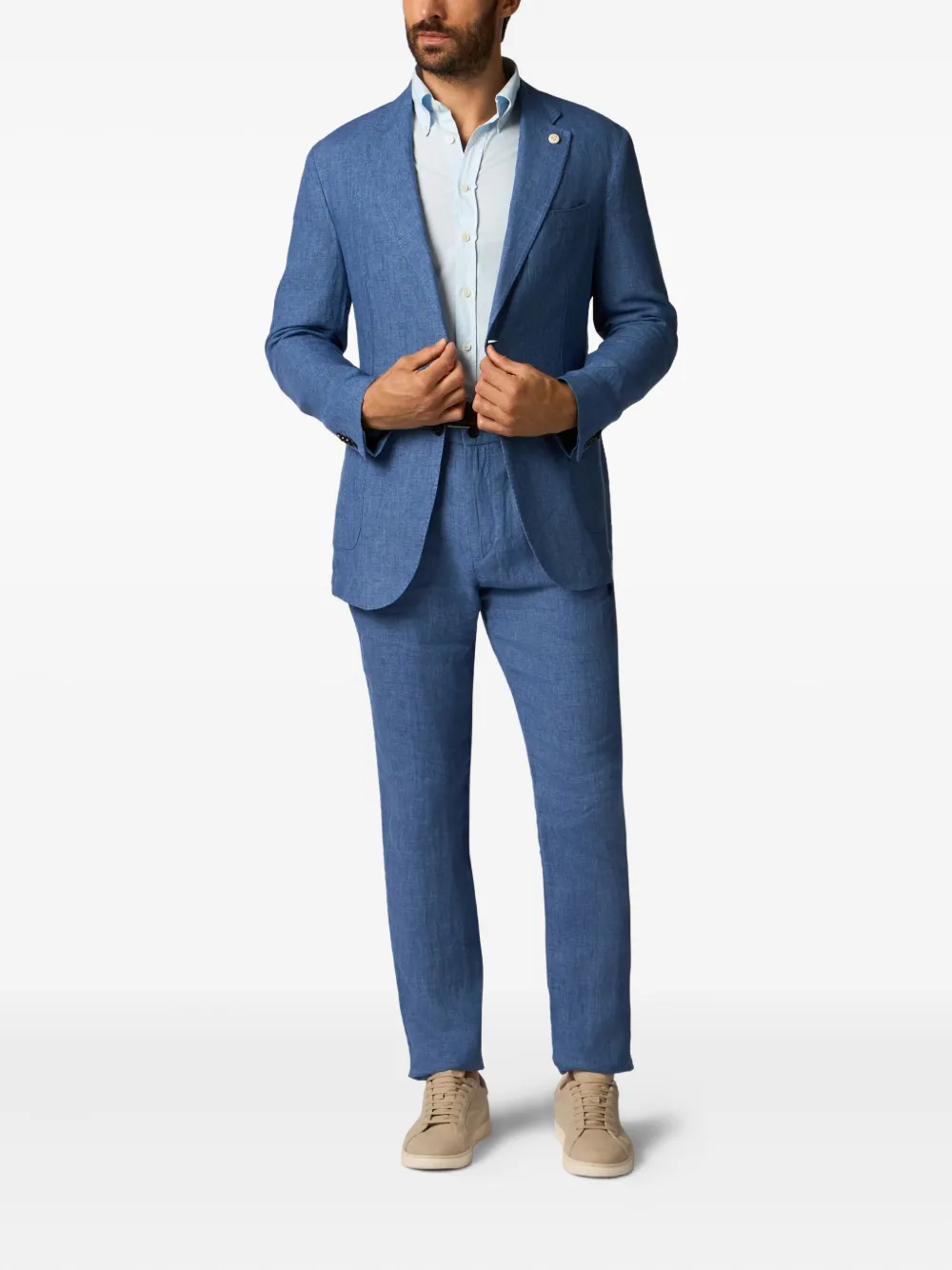 Brooks Brothers single-breasted linen blazer | Blazers | Image 2
