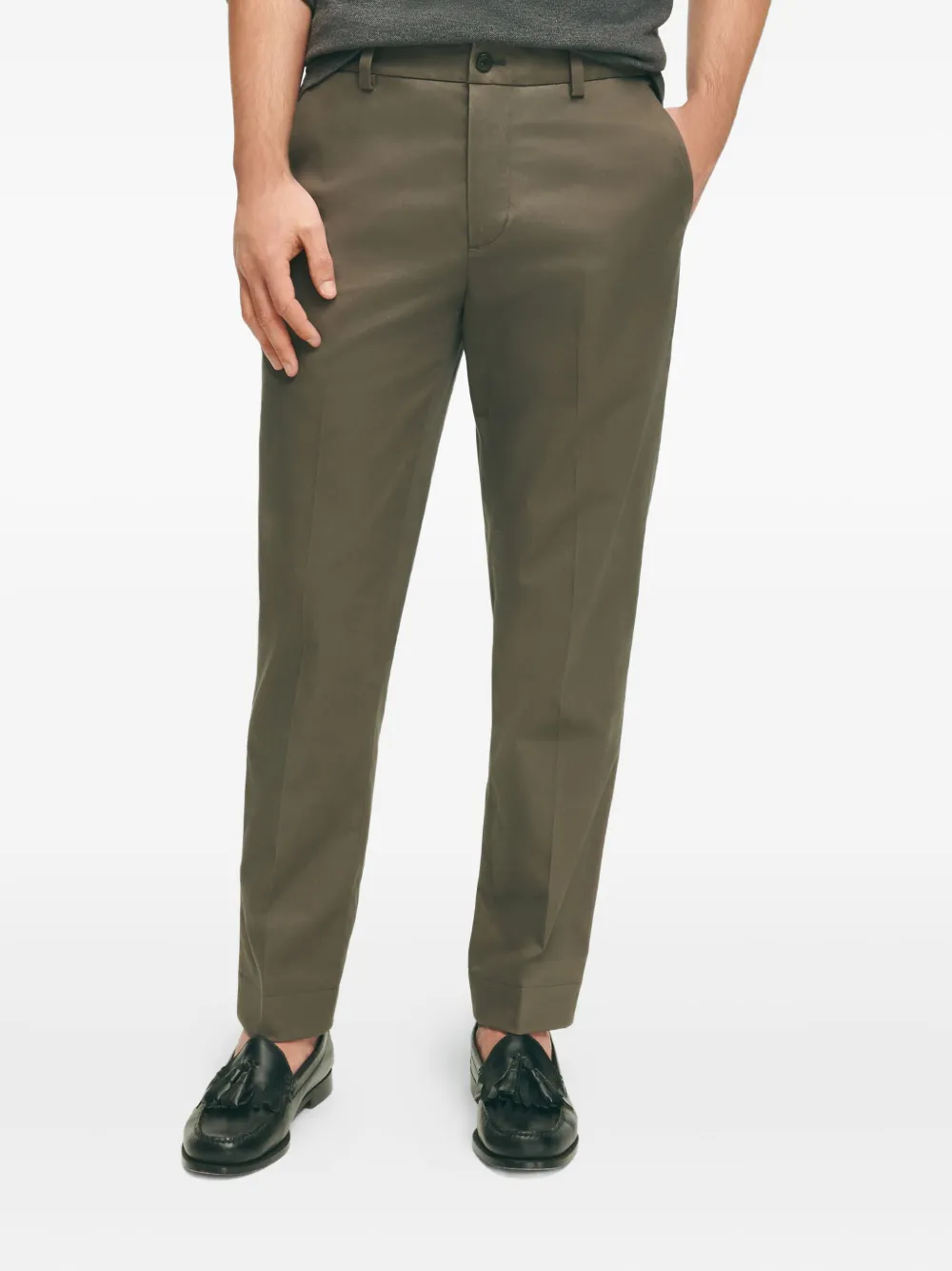 Brooks Brothers Advantage chino Grijs