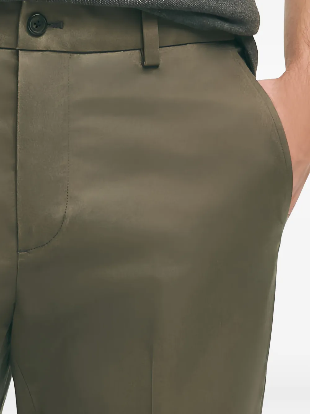 Brooks Brothers Advantage chino Grijs