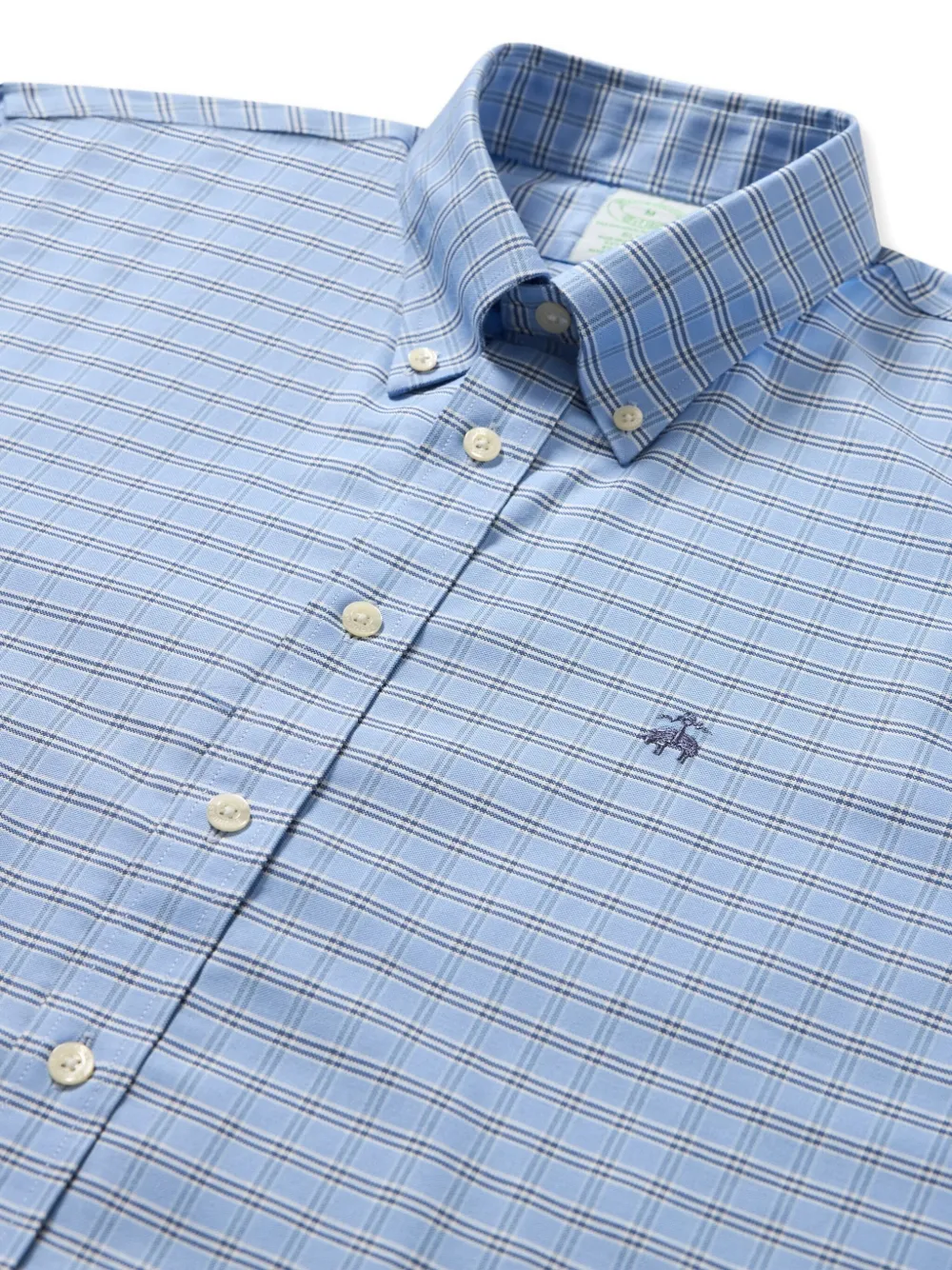Brooks Brothers Katoenen overhemd - Blauw