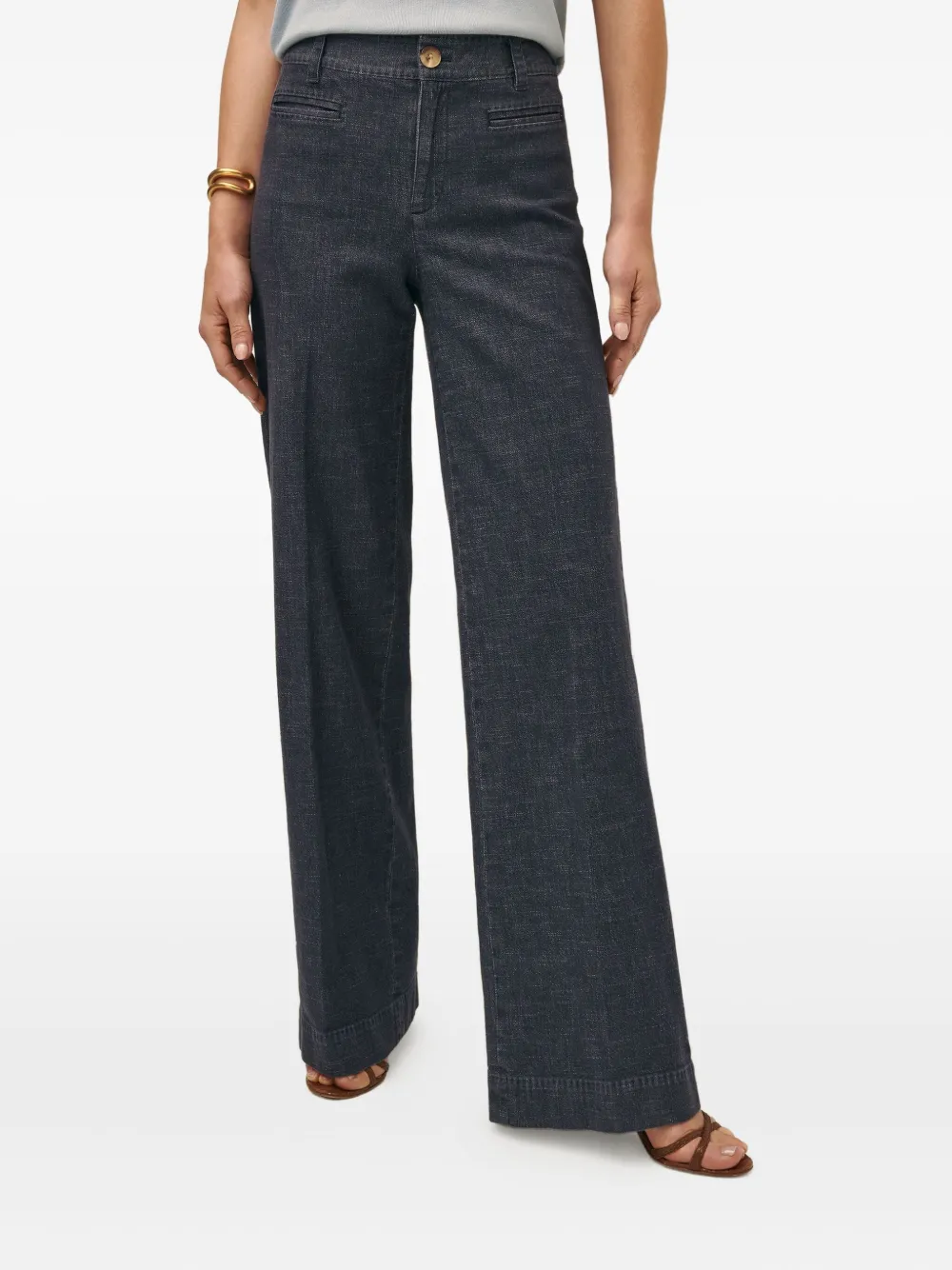  Brooks Brothers Wide-leg Jeans - Blue 
