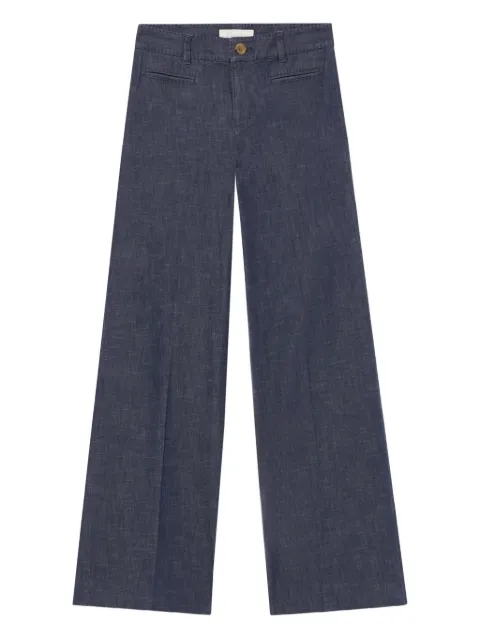 Brooks Brothers wide-leg jeans