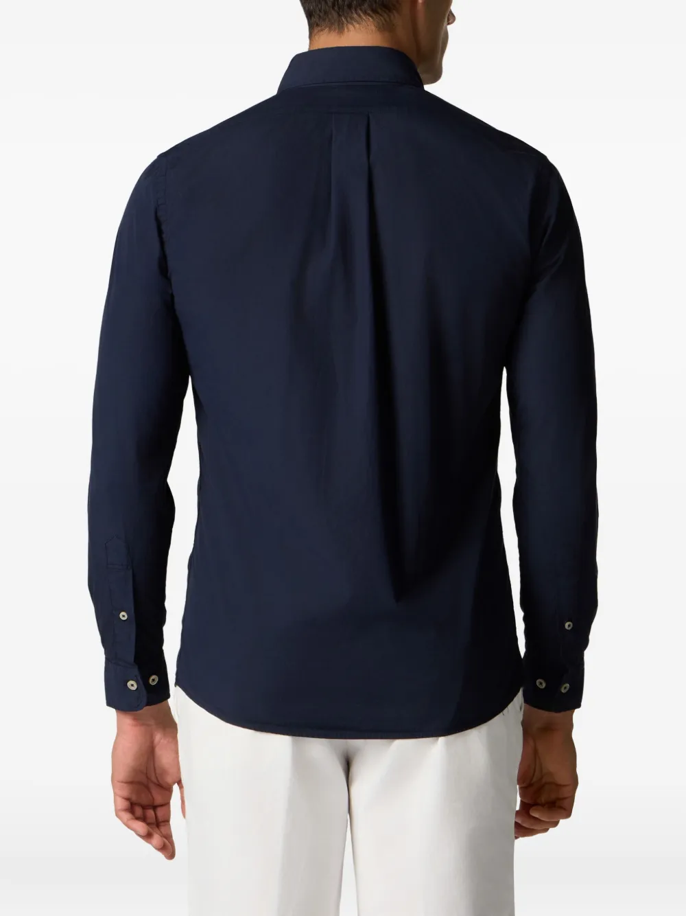 Brooks Brothers Katoenen overhemd Blauw