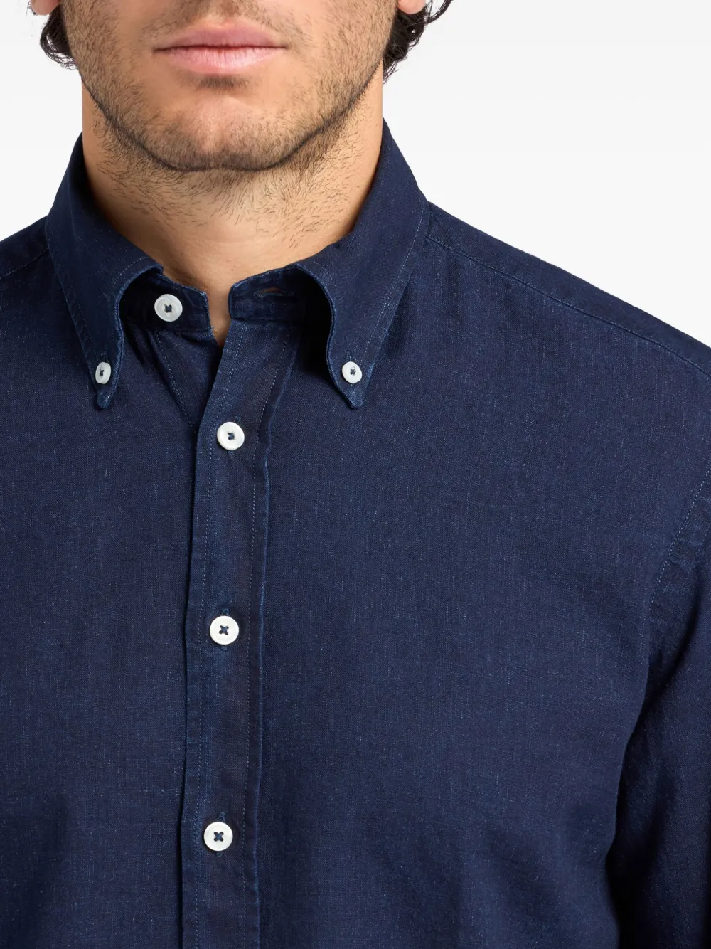 Brooks Brothers Button-down overhemd Blauw