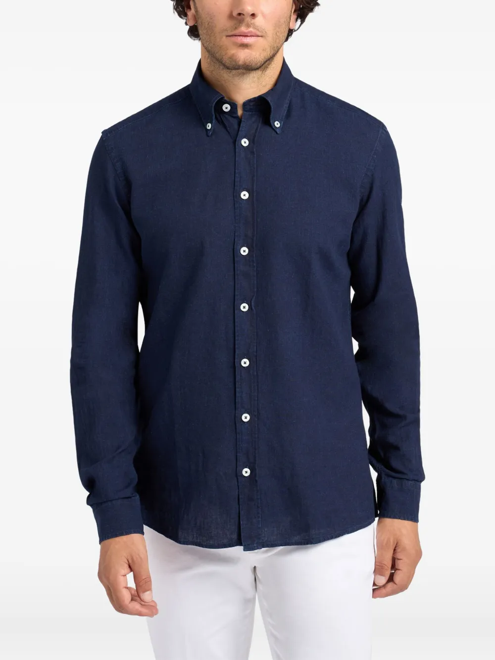 Brooks Brothers Button-down overhemd Blauw