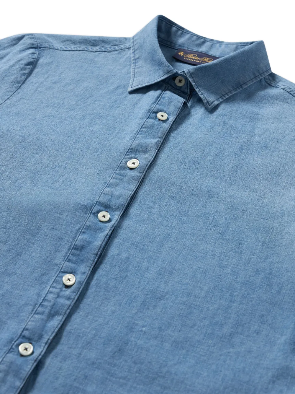 Brooks Brothers balloon-sleeve shirt - Blauw