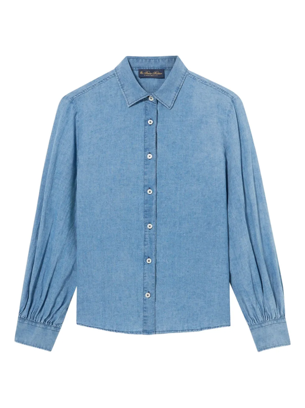 Brooks Brothers balloon-sleeve shirt - Blu