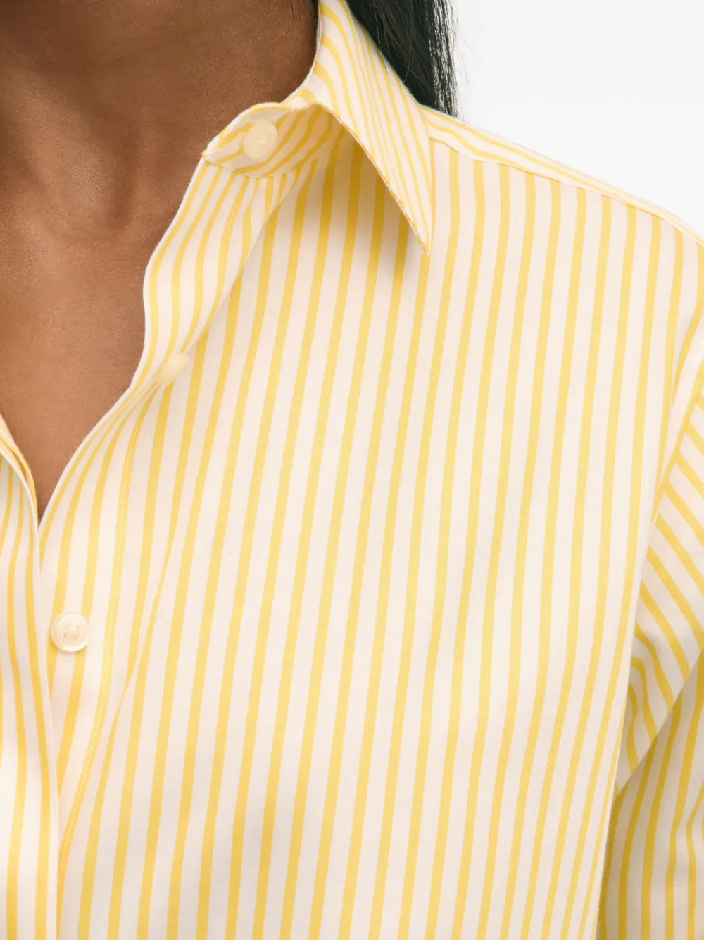 Brooks Brothers Gestreept shirt Geel