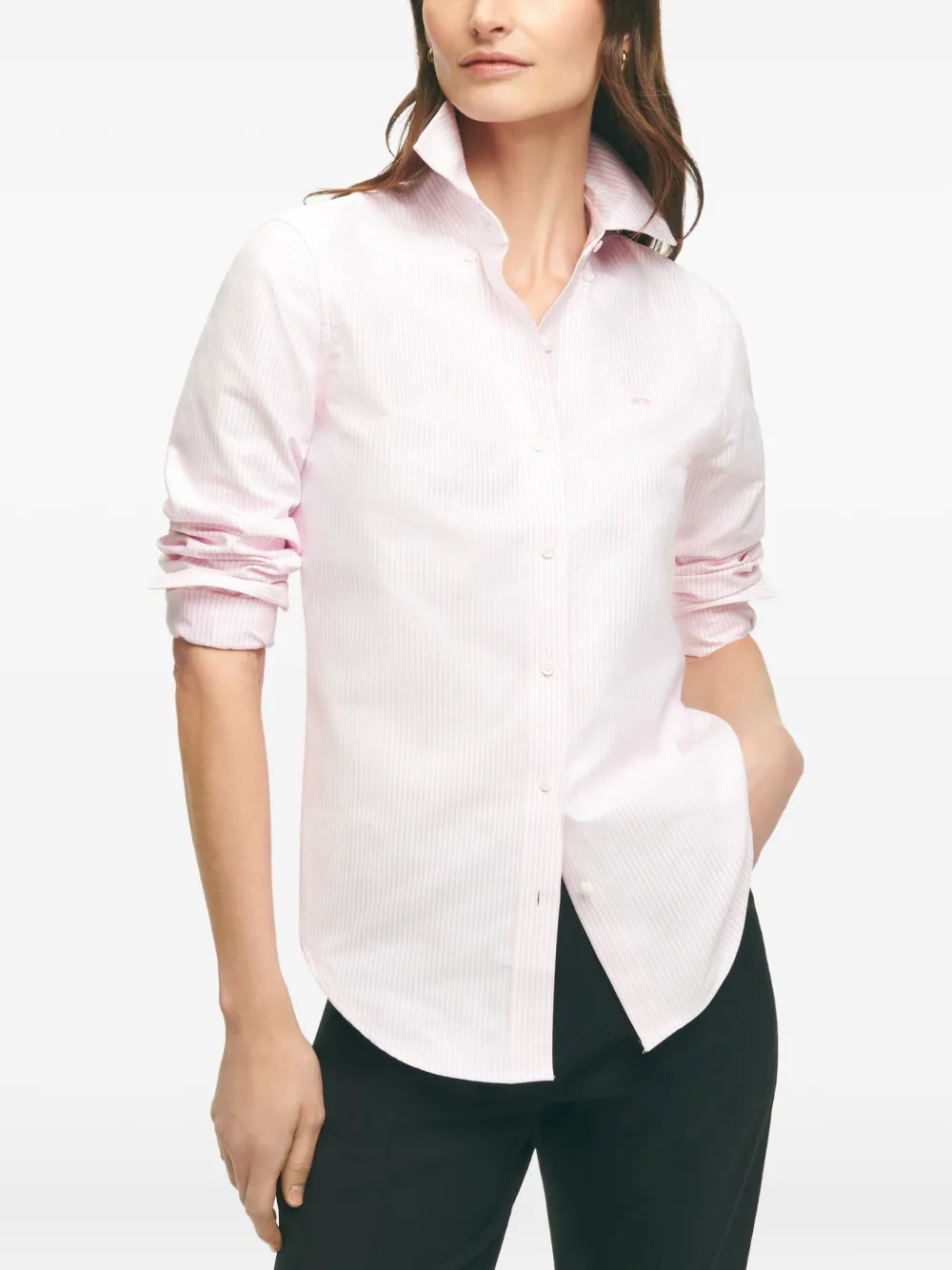 Brooks Brothers Camicia a righe - Rosa