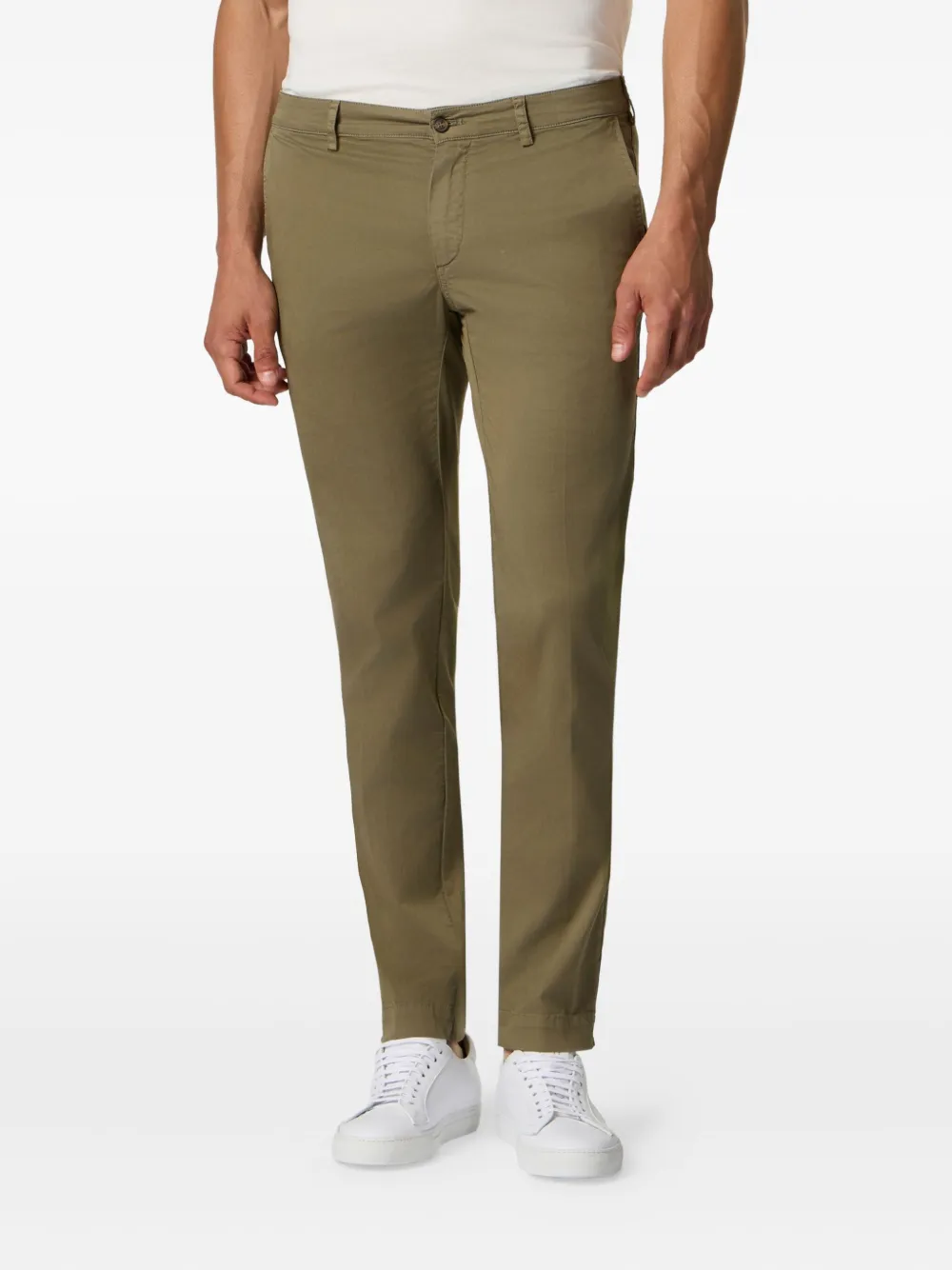 Brooks Brothers Katoenen broek Groen