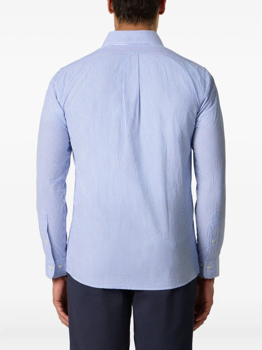 Brooks Brothers Gestreept overhemd Blauw