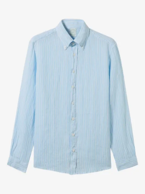 Brooks Brothers striped button-up shirt