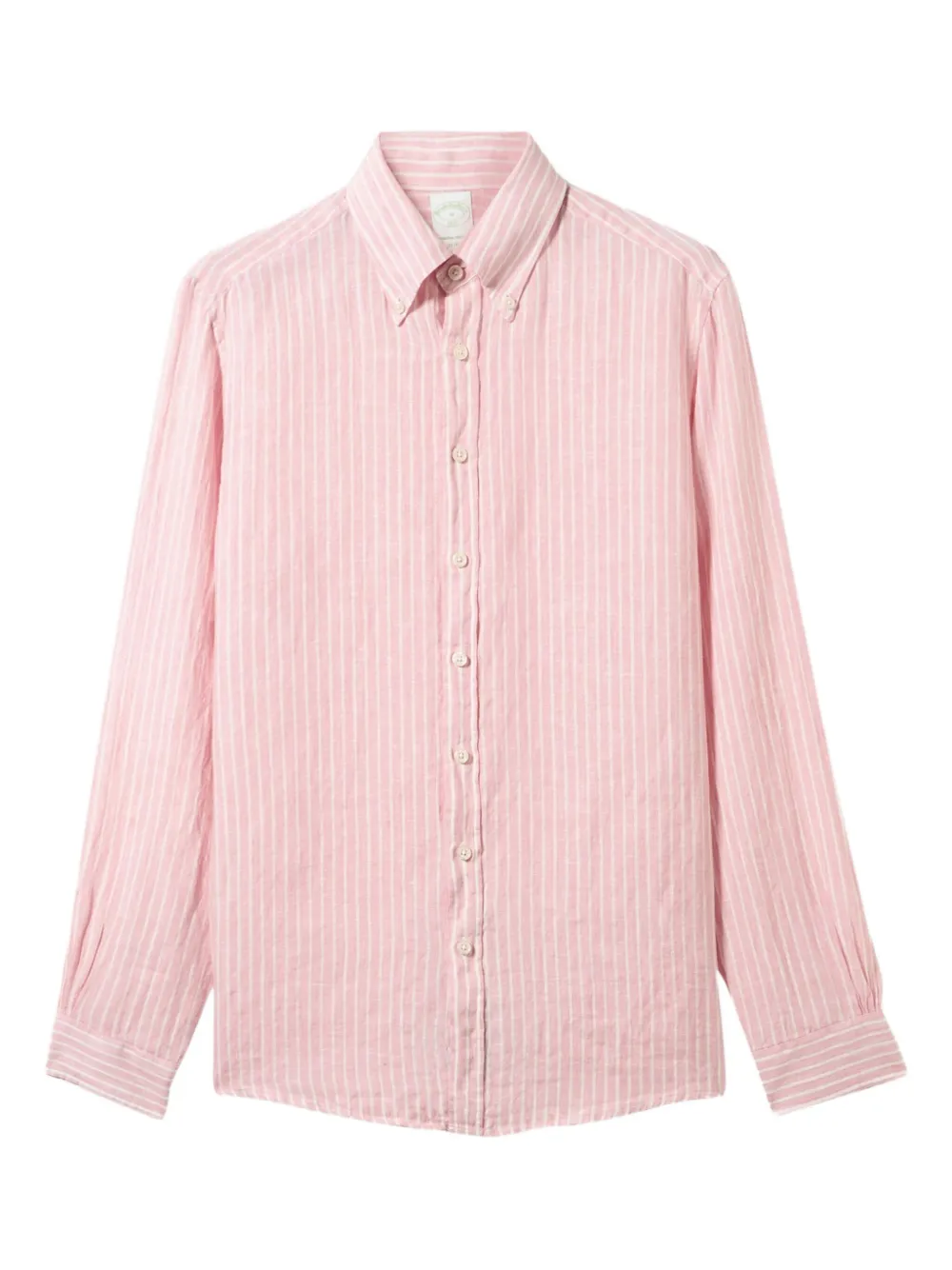 Brooks Brothers striped button-up shirt | Pink | Image 1