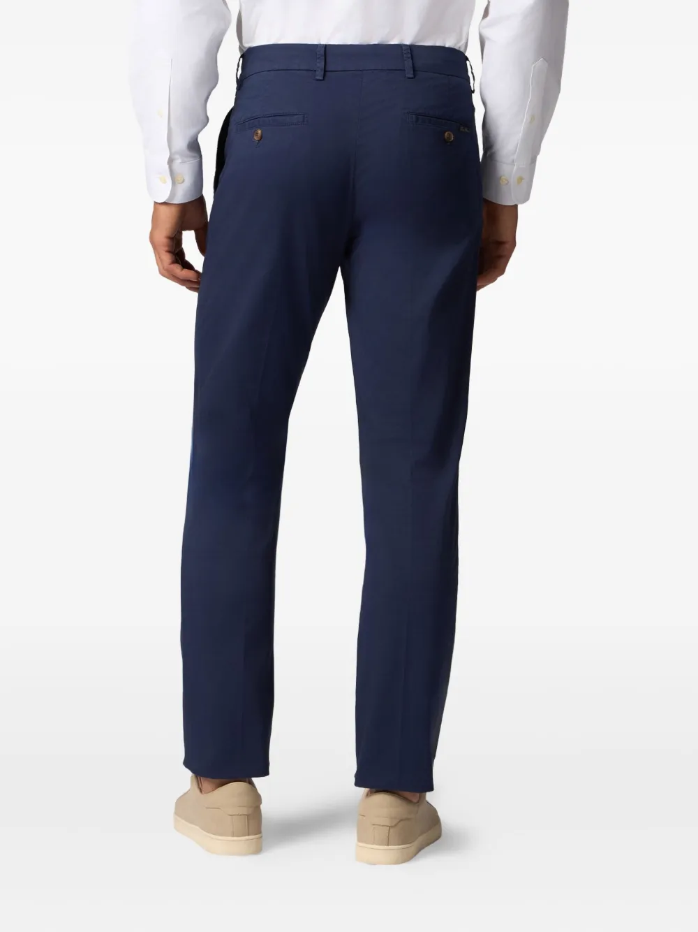 Brooks Brothers Katoenen broek Blauw
