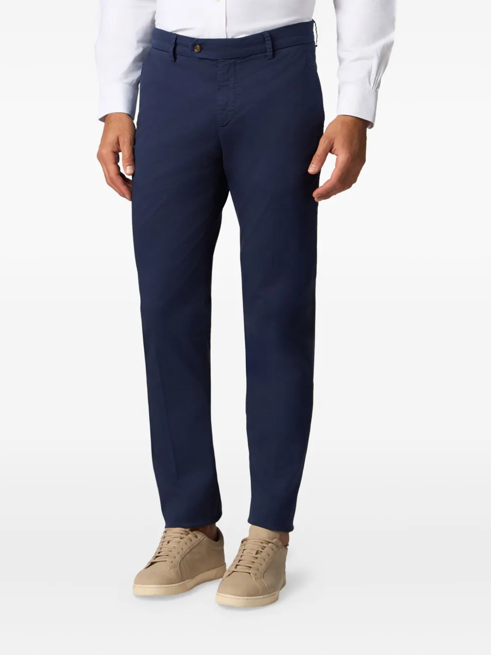Brooks Brothers Katoenen broek Blauw