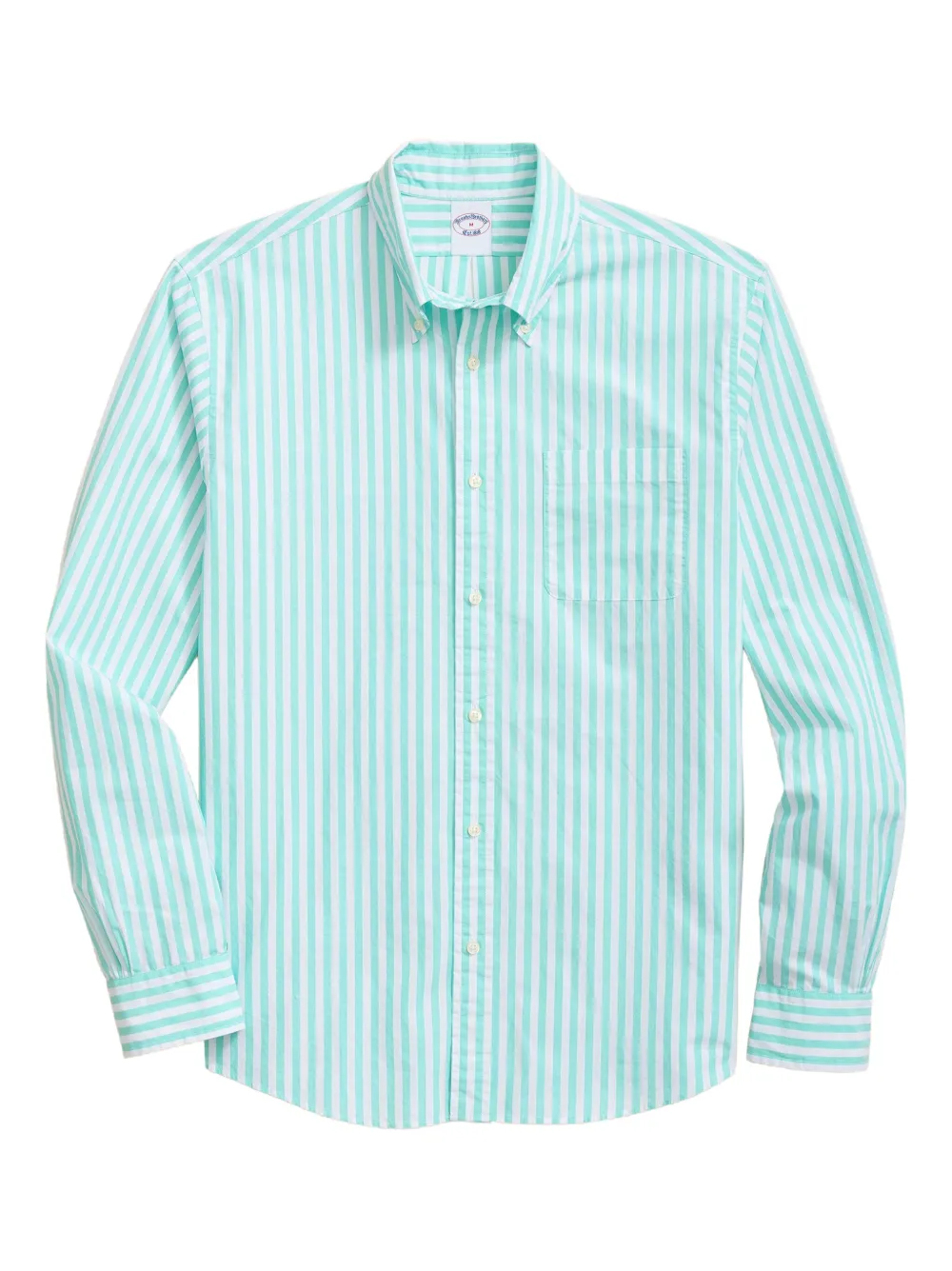 Brooks Brothers Gestreept overhemd Groen