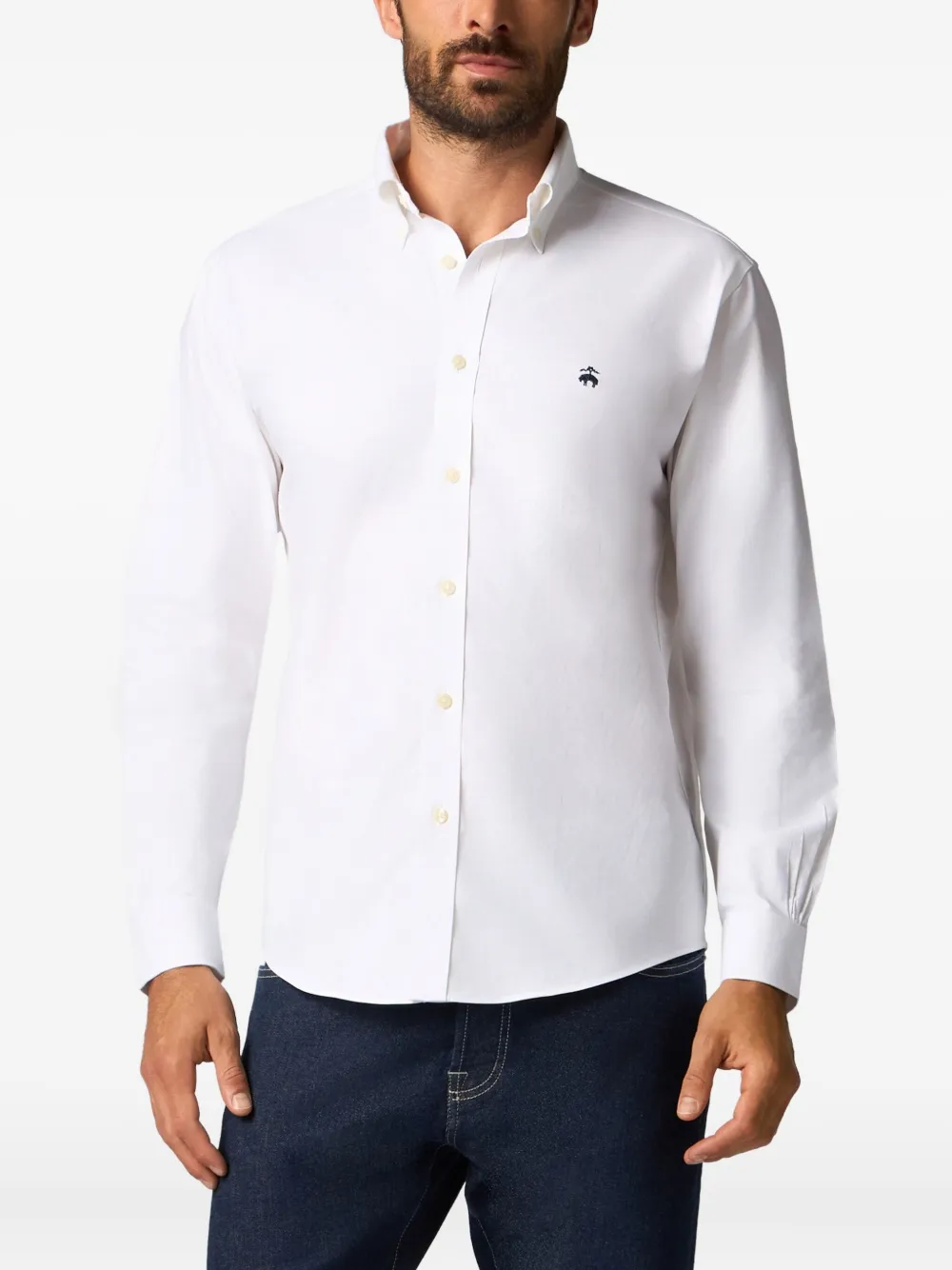 Brooks Brothers Button-down overhemd Wit