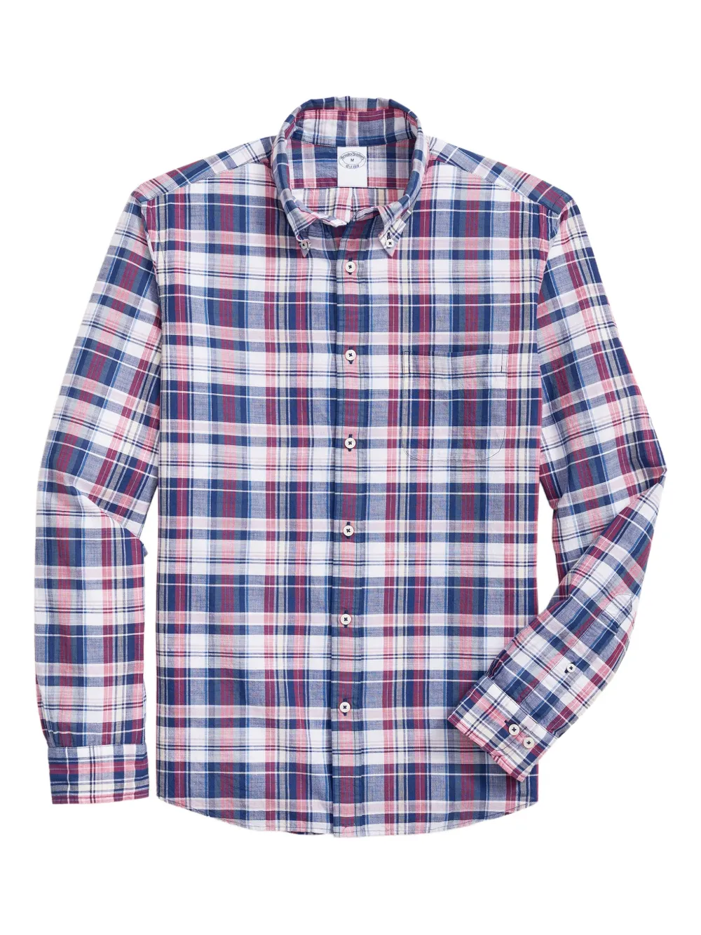 Brooks Brothers Katoenen overhemd Blauw