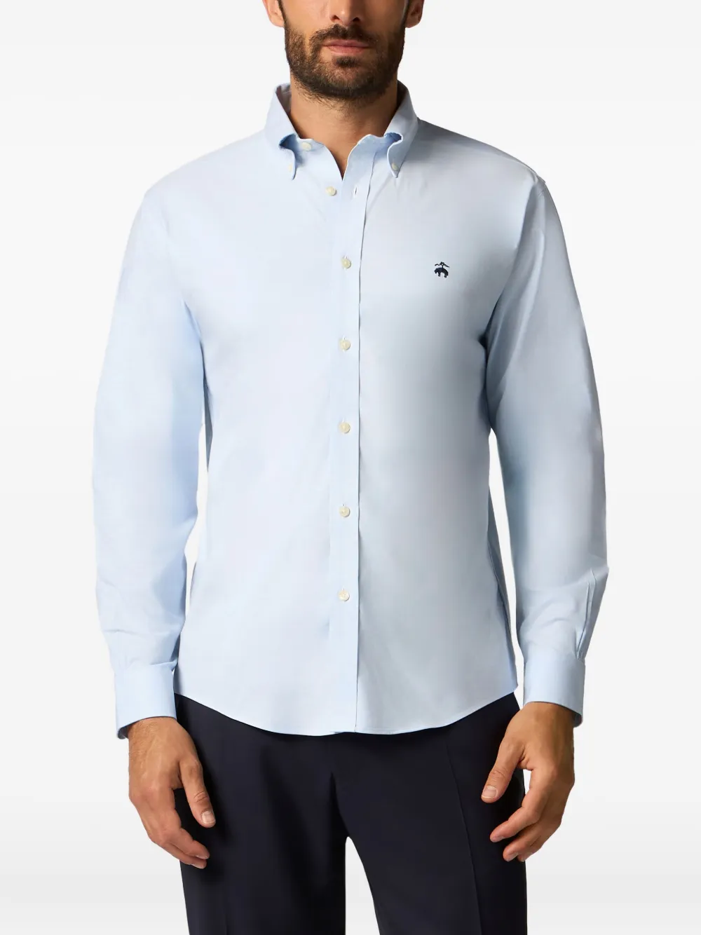 Brooks Brothers Button-down overhemd Blauw