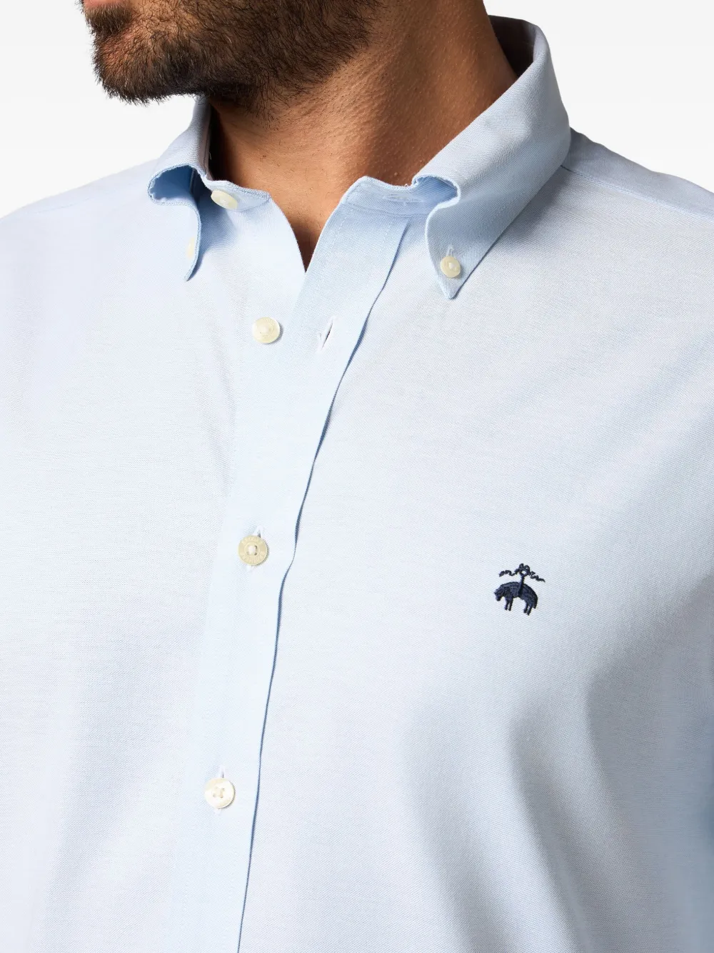 Brooks Brothers Button-down overhemd Blauw