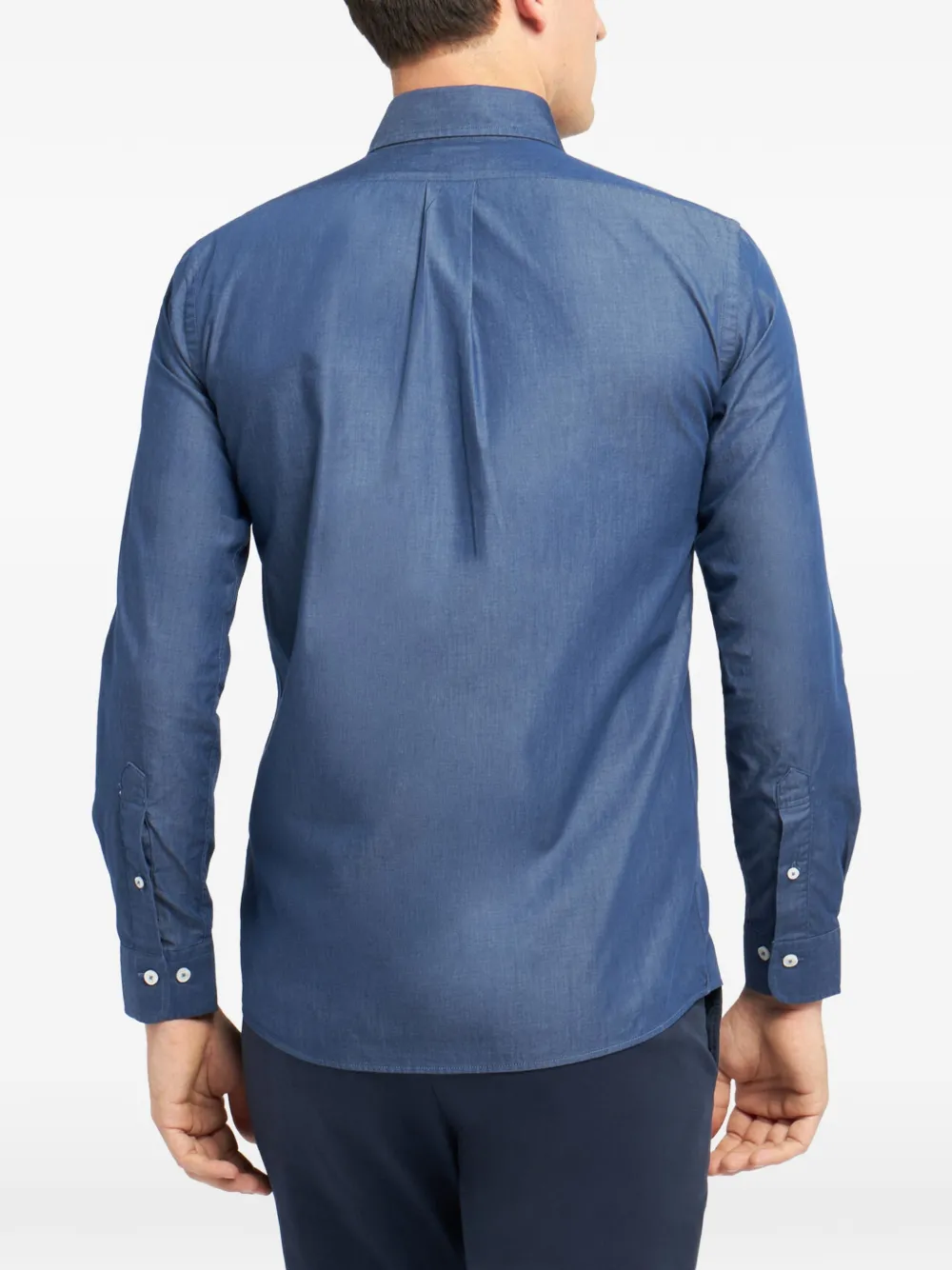 Brooks Brothers Katoenen overhemd Blauw
