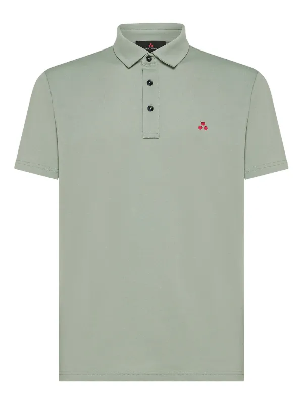 Peuterey Piqu� Polo Shirt | Green | FARFETCH