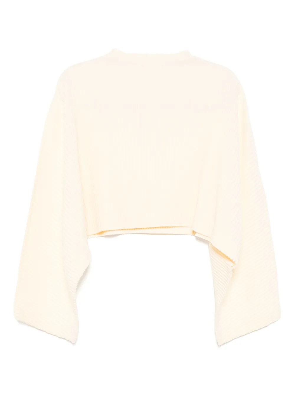 Homme Plissé Issey Miyake Geplooide top Beige