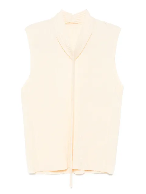 Homme Plissé Issey Miyake turbine pleated vest
