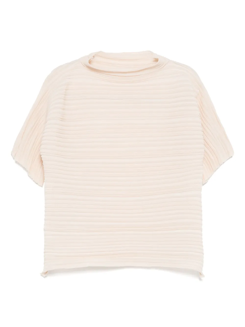 Pleats Please Issey Miyake top traslúcido | neutro | Image 1
