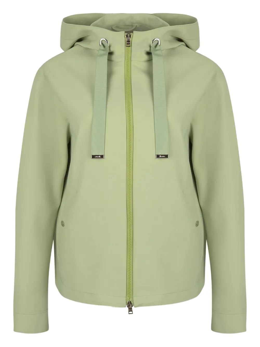 Herno hooded zip-front jacket | Green | Image 1