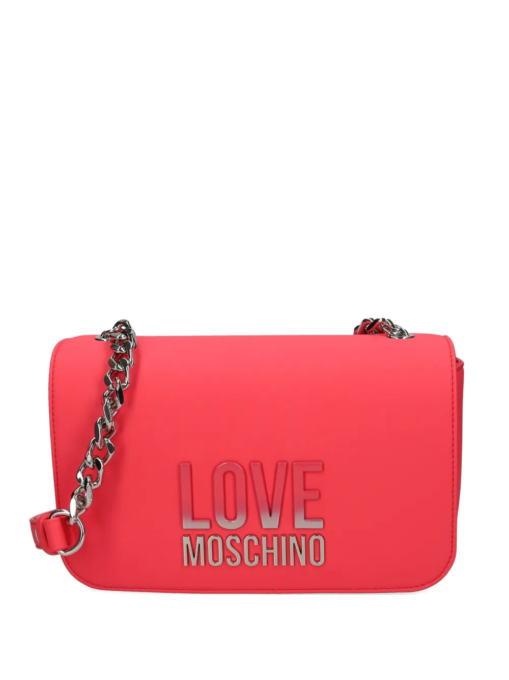 LOVE MOSCHINO LOGO-LETTERING CROSSBODY BAG