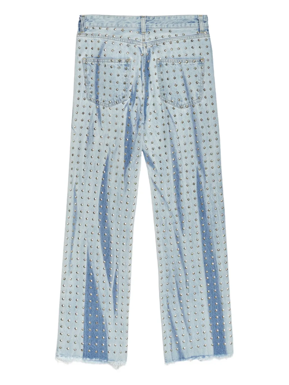 A Paper Kid jean à effet usé | Jeans droits | Image 2