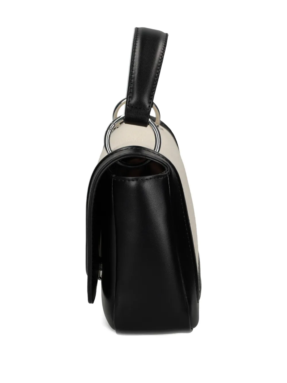 Love Moschino Two-tone Tote Bag In Black