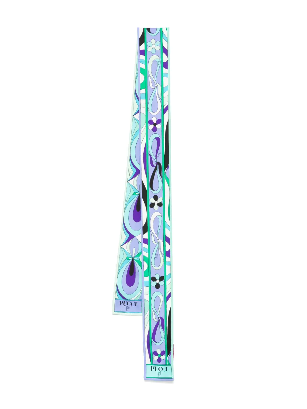 PUCCI Sjaal met print Blauw