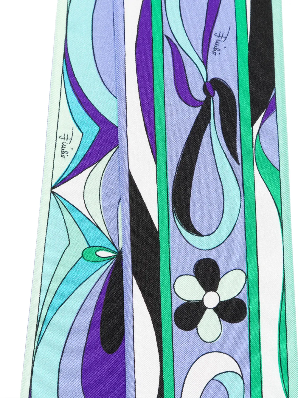 PUCCI Sjaal met print - Blauw